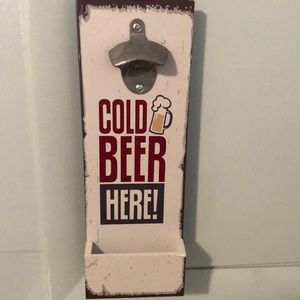 Wood Sign/Bottle Opener